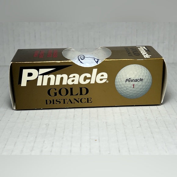 Pinnacle Platinum & Gold Distance 15 Golf Balls LOT Set NIB Sleeves - Picture 14 of 16